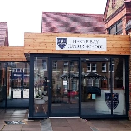 New Entrance, Herne Bay Junior School
