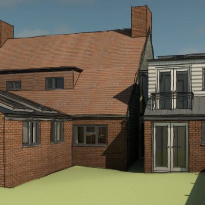 Extensions to existing listed cottage, Derringstone