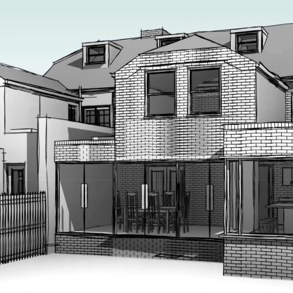 House extensions, Middle Wall, Whitstable